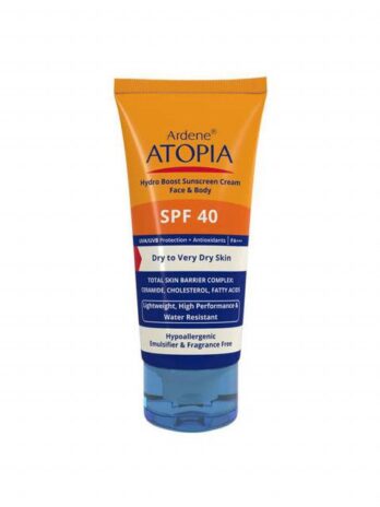 کرم ضد آفتاب آردن مدل Atopia SPF 40 مناسب پوست خشک حجم 50 میلی لیتر - بی رنگ