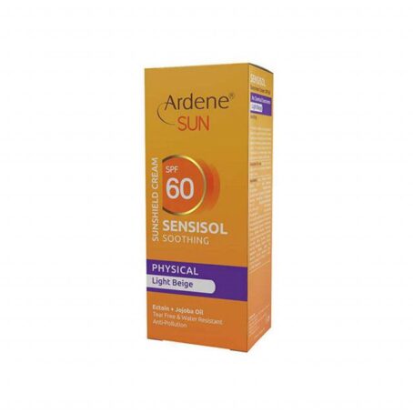 کرم ضد آفتاب فیزیکال آردن مدل Sensisol SPF 60 مناسب پوست حساس حجم 50 میلی لیتر - بژ روشن - Image 3