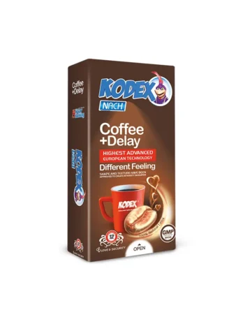 کاندوم کدکس مدل Coffee بسته 12 عددی