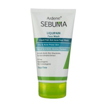 ژل شستشوی صورت آردن سری Sebuma مدل LIQUIPAIN مناسب پوست های چرب و جوش دار حجم 150 میلی لیتر