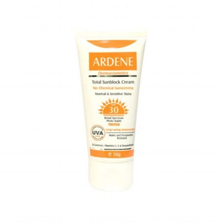 کرم ضد آفتاب آردن SPF 30 مناسب پوست معمولی و حساس وزن 50 گرم - رنگی