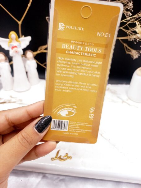 موچین دسته ظریف بیوتی تولز BEAUTY TOOLS کد 7537 - Image 3
