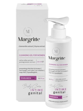 ژل بهداشتی بانوان حجم 200 میلی لیتر Intime Genital مارگریت