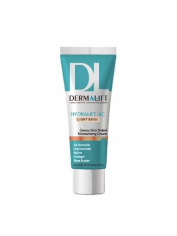 کرم مرطوب کننده رنگی درمالیفت مدل Hydralift AC حجم 40 میلی لیتر - بژ روشن