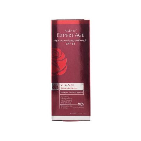 کرم ضد آفتاب آردن اکسپرت ایج مدل Vita-Sun SPF 35 مناسب پوست معمولی حجم 45 میلی لیتر - بی رنگ - Image 3