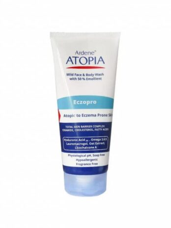 لوسیون شوینده صورت و بدن آردن سری Atopia مدل Eczopro حجم 200 میلی لیتر