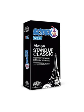 کاندوم کدکس مدل Stand Up Classic بسته 12 عددی