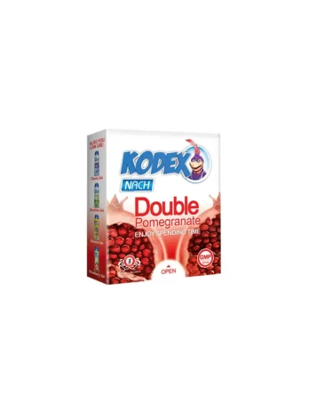 کاندوم کدکس مدل Double Pomegranate بسته 3 عددی