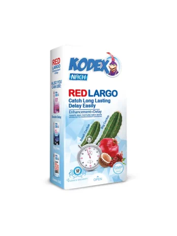 کاندوم کدکس مدل Red Cactus بسته 12 عددی