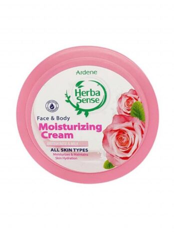 کرم مرطوب کننده آردن سری Herba Sense با رایحه رز و شیر وزن 150 گرم