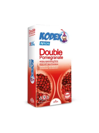 کاندوم کدکس مدل Double Pomegranate بسته 12 عددی