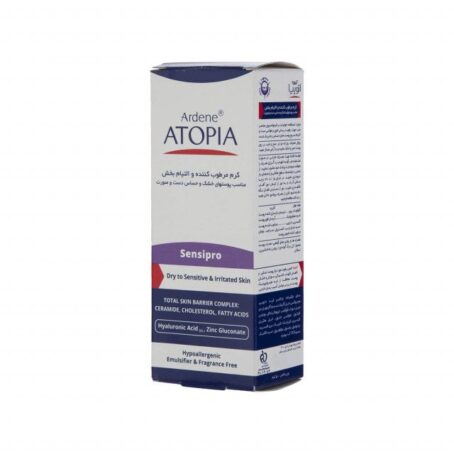 کرم مرطوب کننده و التیام بخش آردن سری Atopia مدل Sensipro حجم 50 میلی لیتر - Image 5