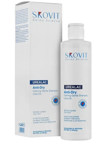 شامپو رطوبت رسان مو حاوی 5% اوره- اسكوویت