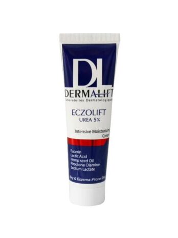 کرم مرطوب کننده اوره و اوسرین 5 درصد درمالیفت مدل Eczolift حجم 50 میلی لیتر