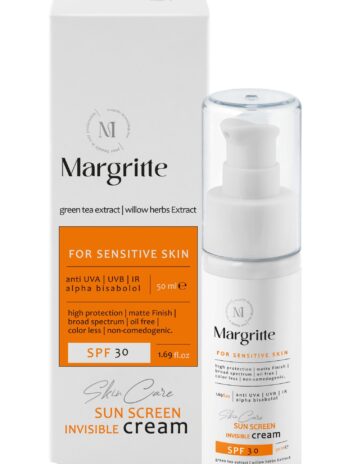 کرم ضدآفتاب رنگی (بژروشن) حجم 50 میلی لیتر SPF 30 مارگریت