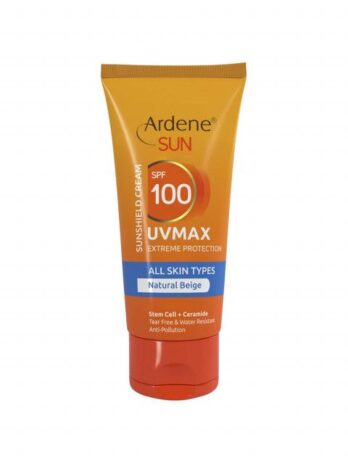 کرم ضد آفتاب آردن UV MAX SPF 100 حجم 50 میلی لیتر - بژ طبیعی