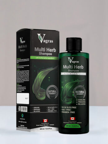 شامپو تقویت کننده مو مولتی هرب 400ml واگراس