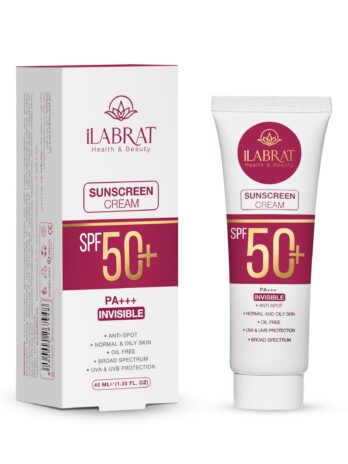 کرم ضدآفتاب ضدلک بی رنگ ایلابرت +SPF50