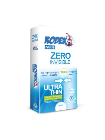 کاندوم کدکس مدل Zero Invisible بسته 12 عددی