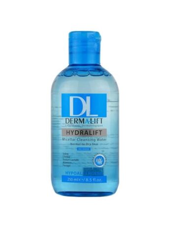 محلول پاک کننده آرایش صورت درمالیفت مدل HYDRALIFT حجم 250 میلی لیتر