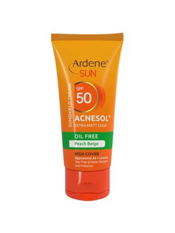 کرم ضد آفتاب فاقد چربی آردن مدل Acnesol SPF50 وزن 50 گرم - بژ هلویی