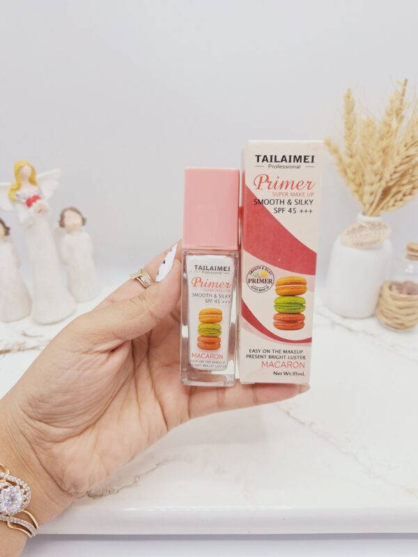 پرایمر و ضد آفتاب ماکارون تایلامی spf45 اورجینال کد NO.:TLM-F215