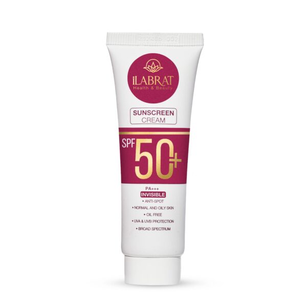 کرم ضدآفتاب ضدلک بی رنگ ایلابرت +SPF50 - Image 3