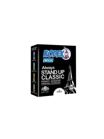کاندوم ناچ کدکس مدل STAND UP بسته 3 عددی
