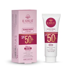 کرم ضدآفتاب ضدلک رنگی ایلابرت (بژ طبیعی) +SPF50